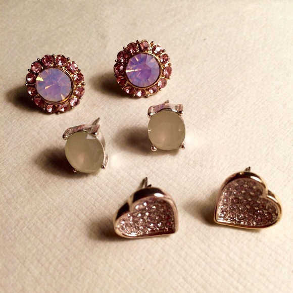 Post earrings - 3 pair bundle