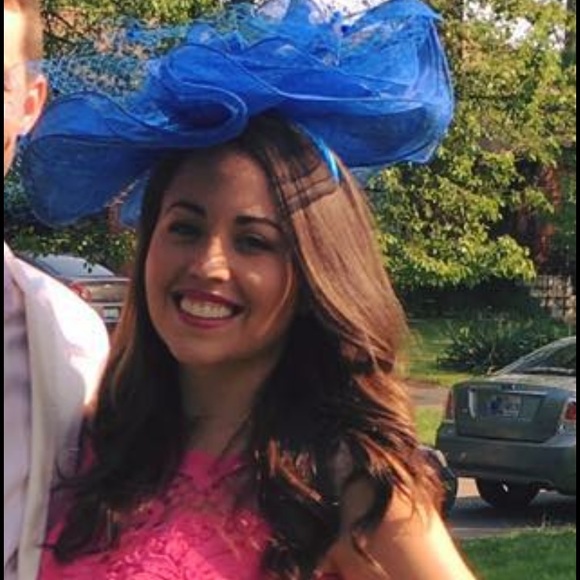 Blue Fascinator