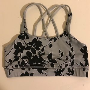 Floral Gap Fit sports bra