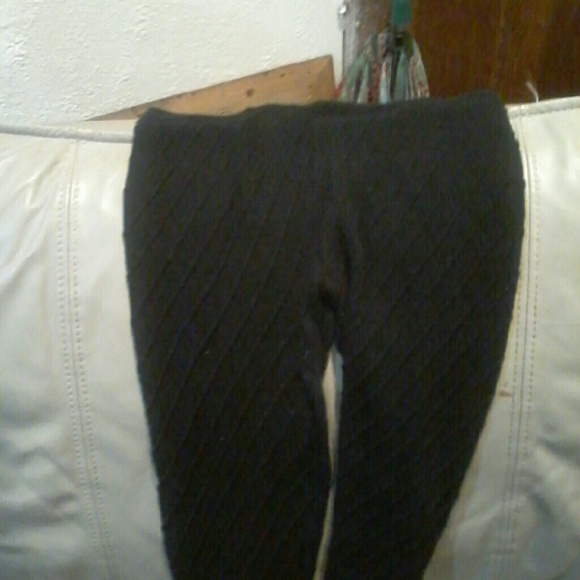 Heavy black leggings