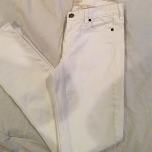 J. Crew white stretch jeans (Price Reduced!!)