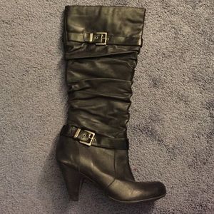 Jessica Simpson Heeled Leather Boots