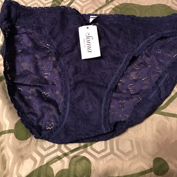 Blue Lace Panties. New with tags