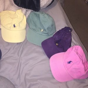 4 polo hats