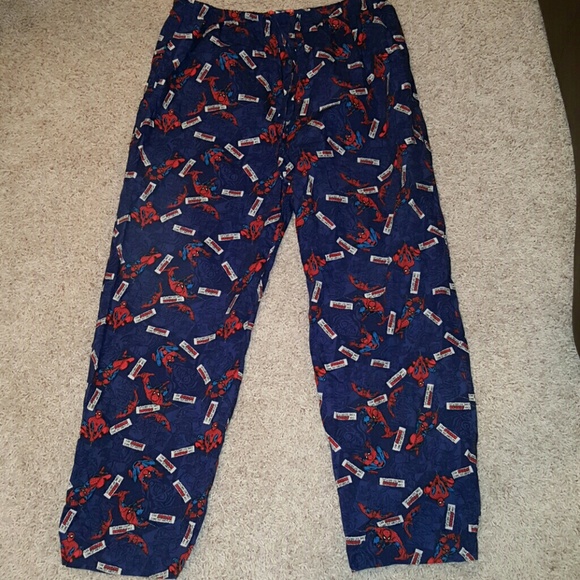 spider man with sweatpants