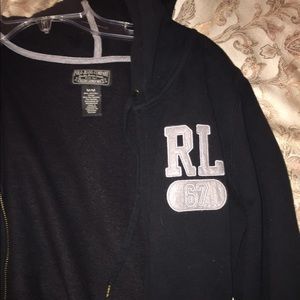 Polo Ralph Lauren Black Full Zip