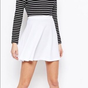 ASOS skater skirt in texture