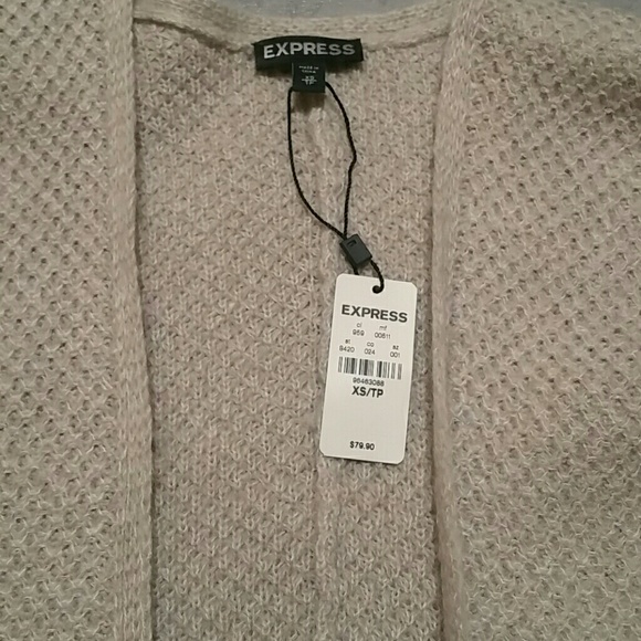 *NWT* Express Sweater Knit Cover-Up - Picture 5 of 7