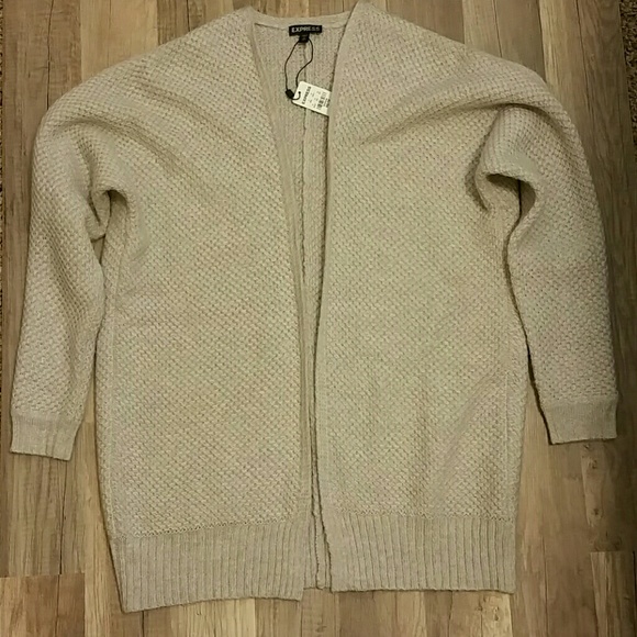 *NWT* Express Sweater Knit Cover-Up - Picture 2 of 7