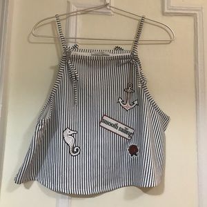 Zara strip vest