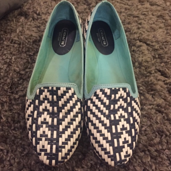 Coach leather shoes