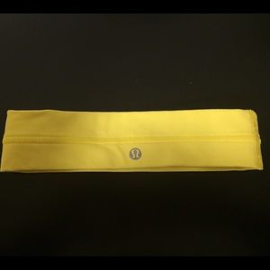 Lululemon yellow headband
