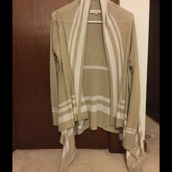 LOFT Waterfall Open Cardigan