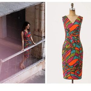 Anthropologie Dresses - Anthropologie Fish Fry Glass Glow Shift Anthropologie Dresses - Anthropologie Fish Fry Glass Glow Shift