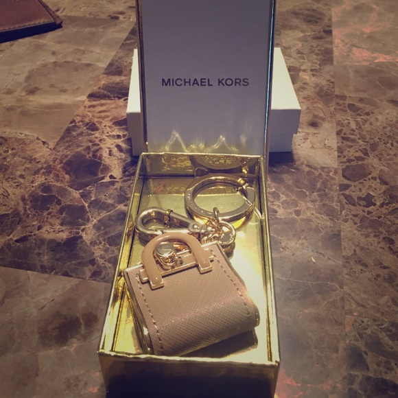 NIB Michael Kors Hamilton Purse Key Fob Chain