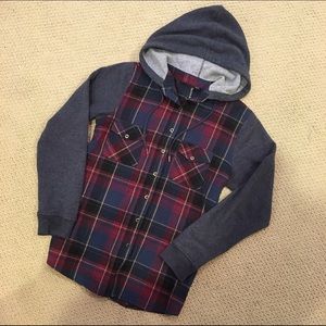 Tilly Plaid Button-down Jacket