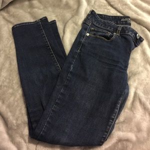 Skinny Dark Wash Jeans American Eagle