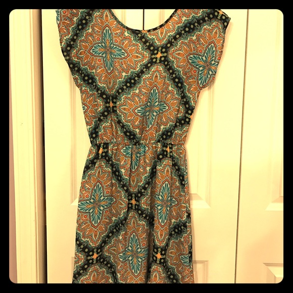 Patterned sun dress - Picture 1 of 2