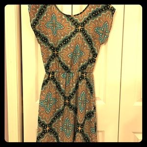 Patterned sun dress