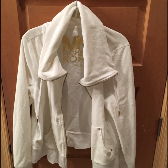 Micheal Kors terry cloth sweatsuit