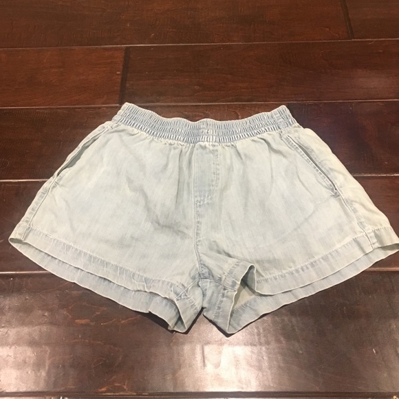 Cute washed denim shorts!!