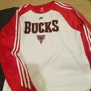 Milwaukee Bucks warm up shooting shirt
