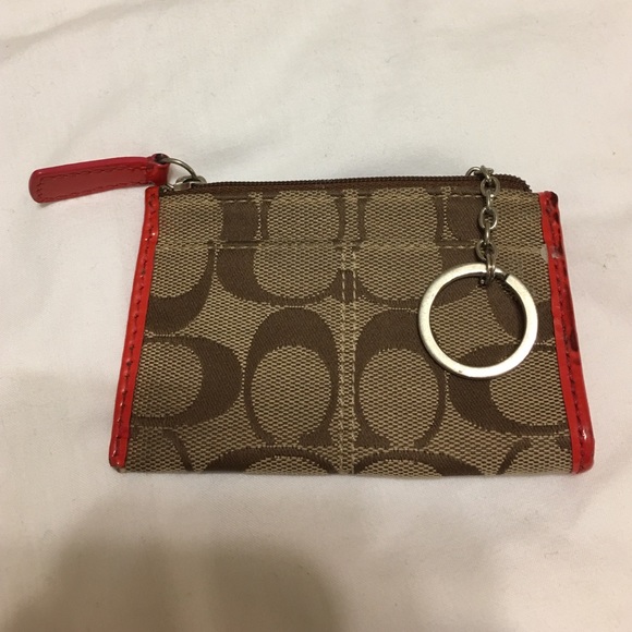 Coach Card Keychain - Picture 3 of 3