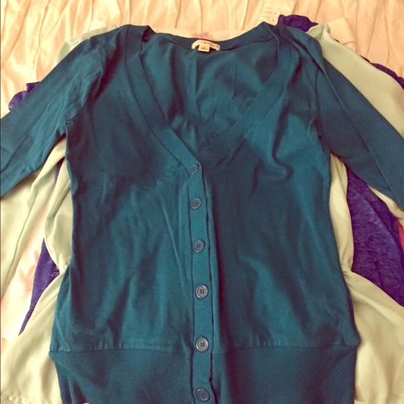 Gorgeous teal cardigan