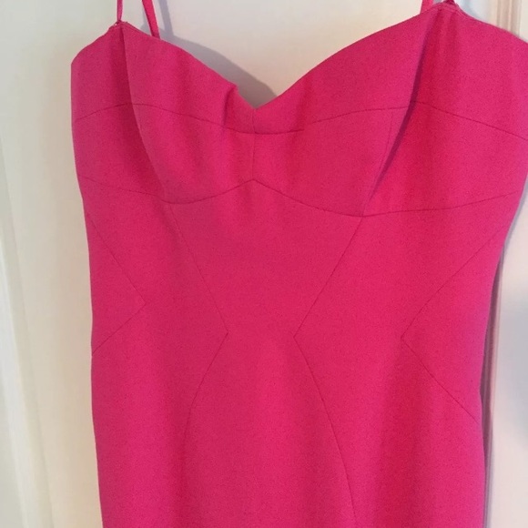 Beautiful bright pink gown