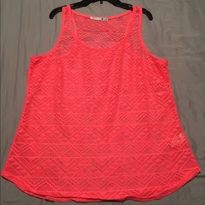 Hot pink tank!