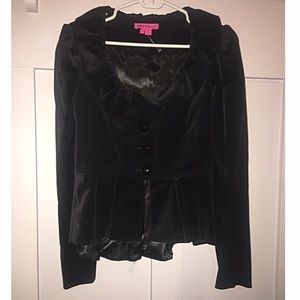 Betsey Johnson black blazer