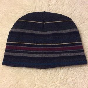 Striped Beanie Cap