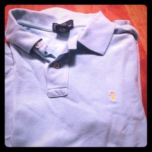Ralph Lauren Ocean Blue collared shirt Boys L.