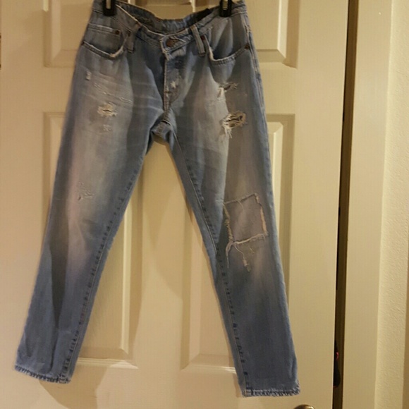 Free people capri pants style name "CHOCOLATE"