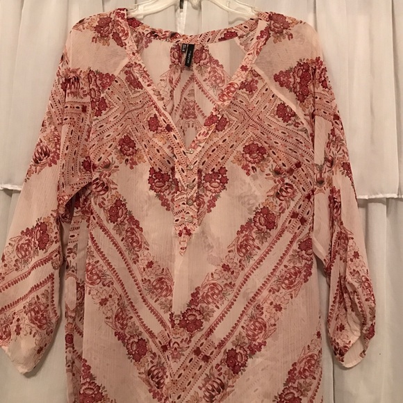 Sheer blouse