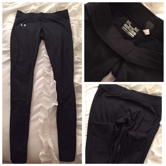 under armour small black coldgear leggings