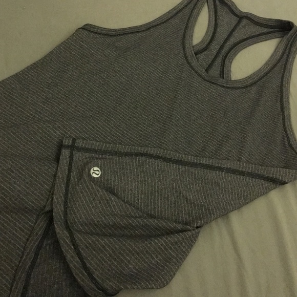 lululemon athletica Tops - Lulu Charcoal Tank - Size 6