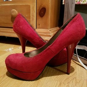 Red high heels