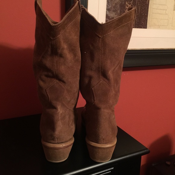 ALDO Suede Cowboy Boots - Picture 3 of 4