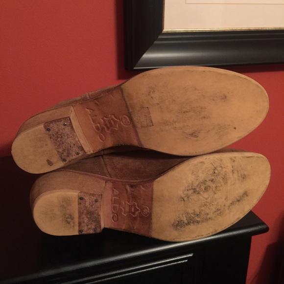 ALDO Suede Cowboy Boots - Picture 4 of 4