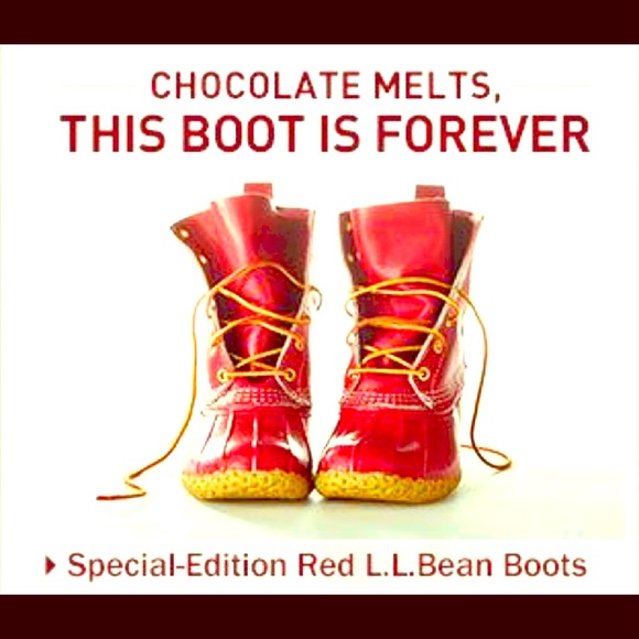 ll bean red duck boots