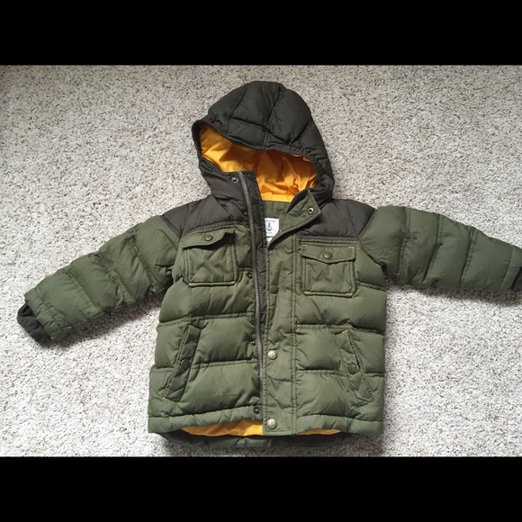 Boys Lands End puffer winter