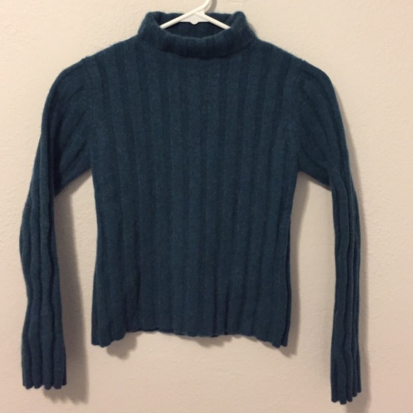 Autumn Cashmere Sweaters - Luxurious Cashmere Turquoise 'Autumn Silk' Sweater