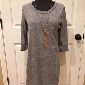 Gray T-Shirt Dress