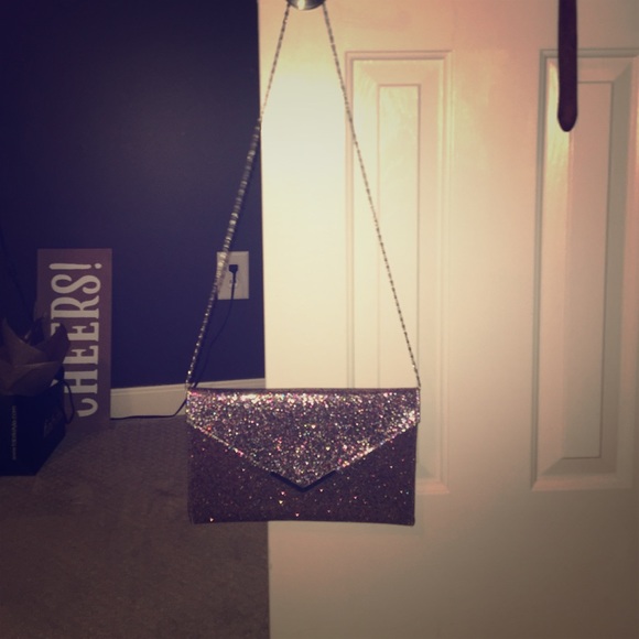Sparkly cross body bag