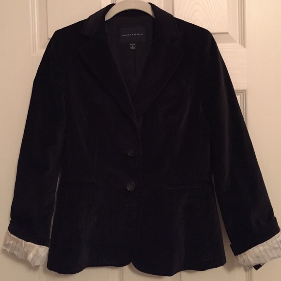 Banana Republic pin striped blazer.