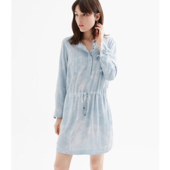 ANN TAYLOR LOFT Lou&Grey soft wash triangle dress