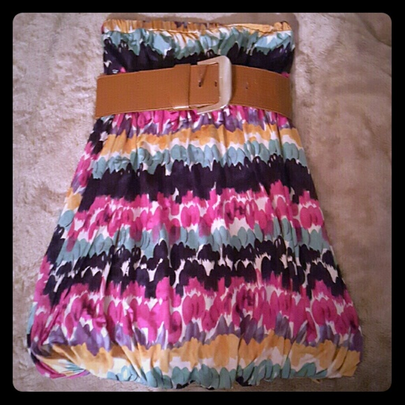 Watercolor dress