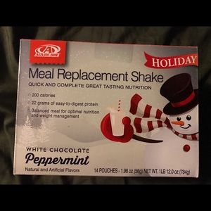 Advocare white chocolate peppermint shakes