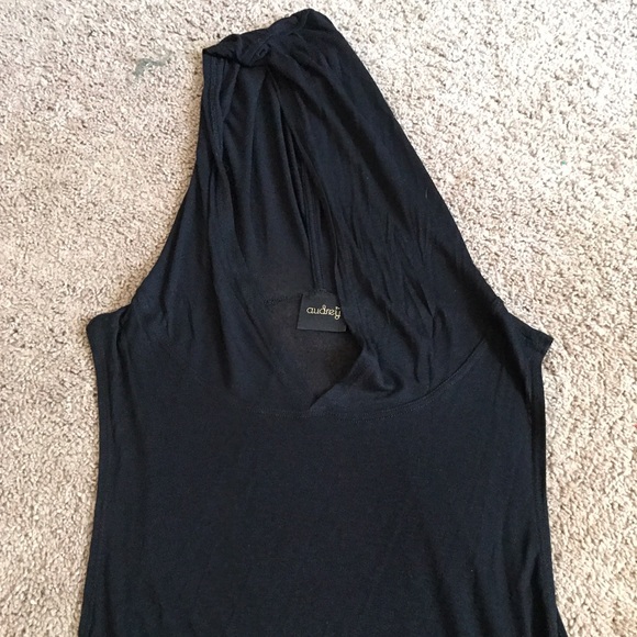 Sheer black dress